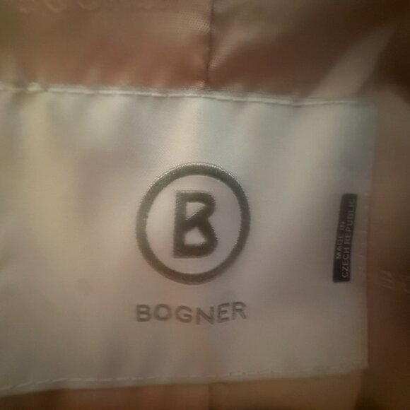 BOGNER of America Size 42 Coat in Taupe Camel Brown Coat - Picture 5 of 7